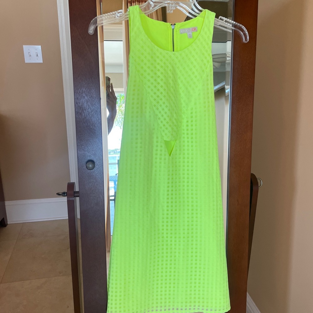 Gianna Binni Neon Dress Medium